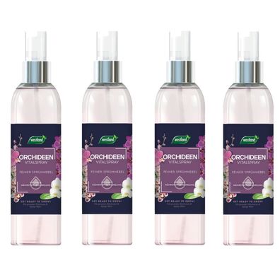 4 x WESTLAND® Orchideen Vitalspray, 250 ml