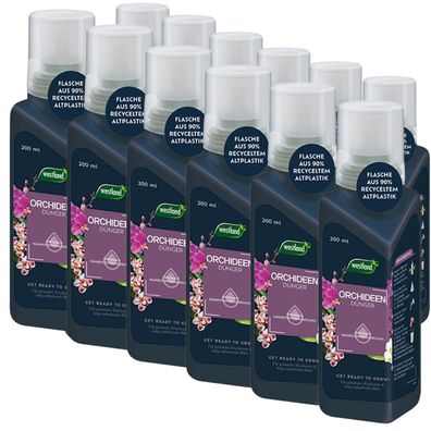 12 x WESTLAND® Orchideendünger, 200 ml