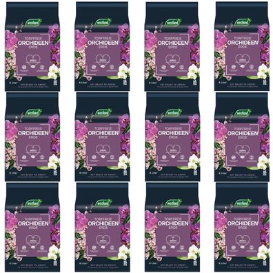 12 x WESTLAND® Orchideenerde, 8 Liter