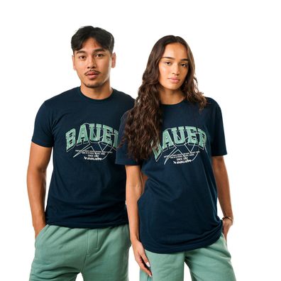 T-Shirt Bauer Collegiate Tee Senior - Größe: M