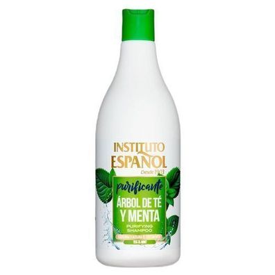 Instituto Espanol Reinigungsshampoo mit gruenem Tee & Minze, 750 ml