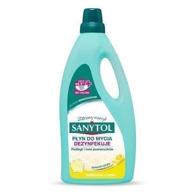 Sanytol Universalreiniger fuer Boeden mit Zitronen- und Olivenblattduft, 1000 ml