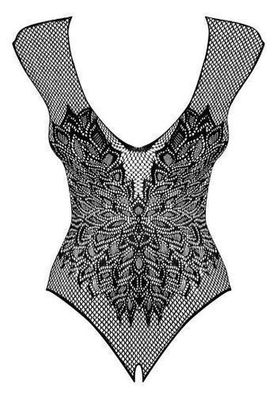 Eleganter schwarzer Damen-Body Teddy by Obsessive, Groessen S/M/L