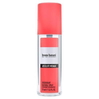 Bruno Banani Absolute Woman Eau de Toilette fuer Damen, 75 ml