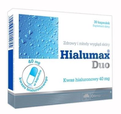 Hyaluronsäure & Kollagen Komplex für Haut & Gelenke - Nahrungsergänzung, Olimp H