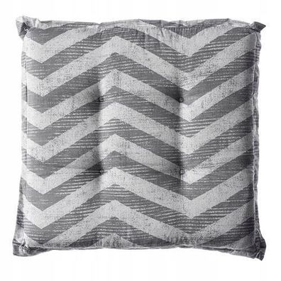 KADAX Kissen für Gartensessel, Grau, 43 x 43 x 5 cm