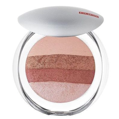 Pupa Milano Luminys Gebackenes Illuminating Blush-Puder für Gesicht und Körper 0