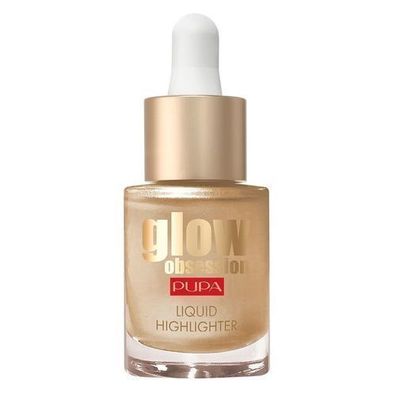 Pupa Milano Liquid Highlighter Glow Obsession - Farbton 100 Sunrise, 13,5 ml