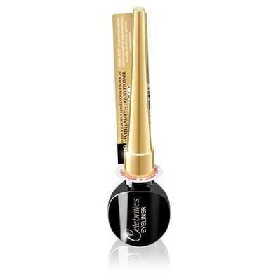 Eveline Cosmetics Starline Flüssiger Eyeliner Schwarz, wasserfest, 4ml