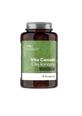 VitaMedicus Hanföl Kapseln, 30 Stück - Hochdosiertes Omega-3 Ergänzungsmittel