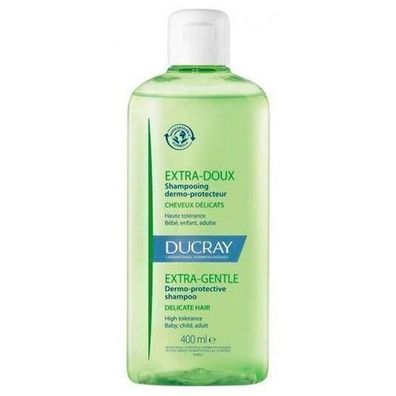 Ducray Ultra-Mild Schutz-Shampoo für Empfindliches Haar, 400ml