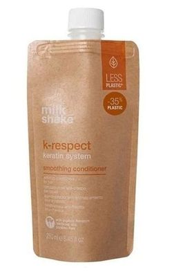 Glättende Haarspülung "Milk Shake K-Respect" - 250ml. Entwirrt und pflegt das Ha