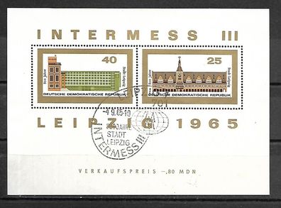 DDR gestempelt Block 24