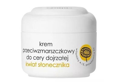 Ziaja, Sonnenblume, Anti-Falten-Creme für reife Haut, 50ml