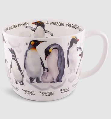 Kaffeebecher Pinguinbande Kaffeetasse Tassen Teetassen Kaffeepott Henkelbecher Tiere