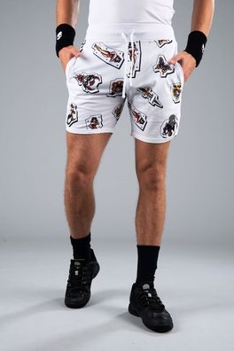 Hydrogen Herren Shorts Tattoo Tech White 149467