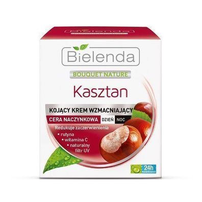 Bielenda Kastanien Beruhigende Staerkende Tages- und Nachtcreme, 50 ml
