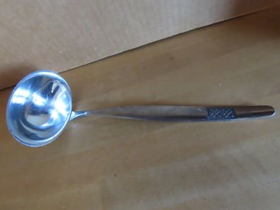 Suppenkelle Schöpfkelle Kelle zwei Blumen am Griff ca.29,5cm h
