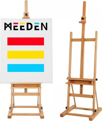 MEEDEN W02B-B Studio-Staffelei - Verstellbar und aus hochwertigem Holz