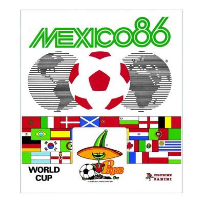 PANINI WM Weltmeisterschaft 1986 Mexiko Stickeralbum all Sticker Album World Cup