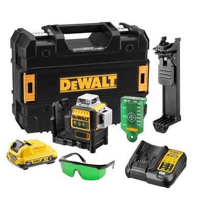 DEWALT – XR 12 V 3x360° grüner Kreuzlaser