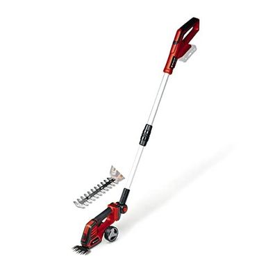 Einhell GE-CG 18/100 Li T-Solo, Akku-Gartenschere, 18 V, Teleskopstange, ohne Akku