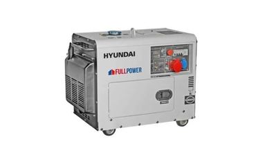 Diesel Stromerzeuger Hyundai 6KW Full Power - AVR schallgedämpft Neu