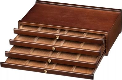 MEEDEN DB-2094-MBF - Tischstaffelei aus Buchenholz mit Stauraum - Verstellbar