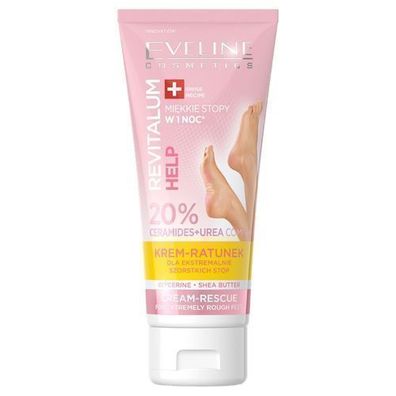 Eveline Cosmetics Revitalum Intensiv-Fusscreme fuer extrem raue Fuesse, 75ml