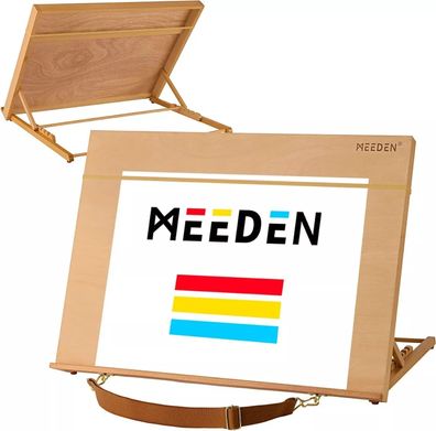 MEEDEN SF A2-C Tischstaffelei - Robuste und Verstellbare Staffelei für Künstler