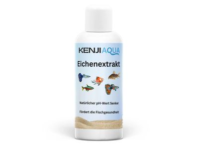 KENJI AQUA Eichenextrakt zur Senkung des pH-Wertes im Aquarium Aquaristik