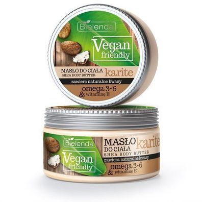 Bielenda Sheabutter Vegane Koerpercreme, 250ml