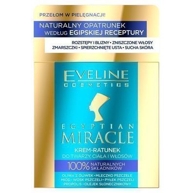 Eveline Aegyptisches Wunder Allzweckcreme fuer Gesicht, Koerper und Haare, 40 ml