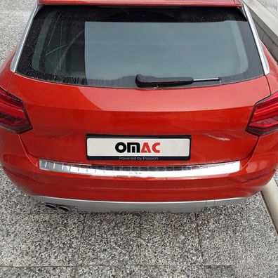 Ladekantenschutz für Audi Q2 2017-2025 Heckschutz Edelstahl Chrom