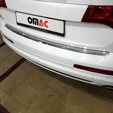 Ladekantenschutz Stoßstangenschutz für Audi Q7 2006-2015 Edelstahl Gebürstet