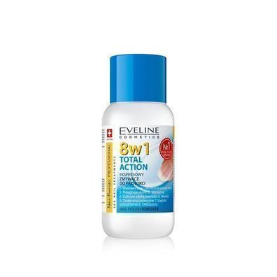 Eveline Cosmetics Nagelpflege Total Action 8-in-1, 150ml - Schnellwirkender Nage
