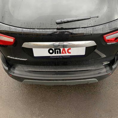 Ladekantenschutz Stoßstangenschutz für Ford Ecosport 2017-2024 Edelstahl Dunkel