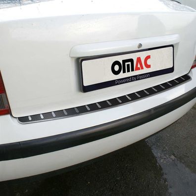 Ladekantenschutz Stoßstange für VW Passat 3B 2000-2005 Chrom Kohlefaserfolien