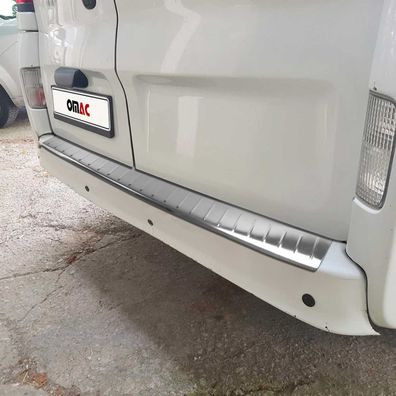 Ladekantenschutz Stoßstangenschutz für Nissan NV400 2010-2020 Edelstahl Silber