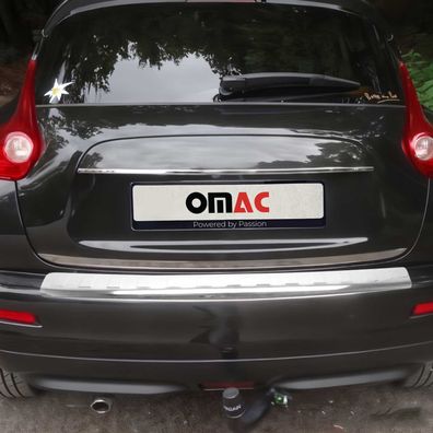 Ladekantenschutz Stoßstangenschutz für Nissan Juke 2011-2014 Edelstahl Gebürstet