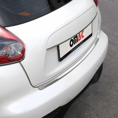 Ladekantenschutz Stoßstangenschutz für Nissan Juke 2014-2019 Edelstahl Gebürstet
