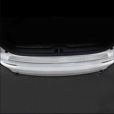 Ladekantenschutz Stoßstangenschutz für Volvo XC90 2015-2025 Edelstahl Silber