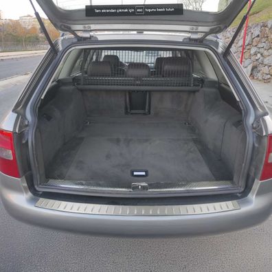Ladekantenschutz Stoßstangenschutz für Audi A6 Avant 4B 1997-05 Edelstahl Chrom