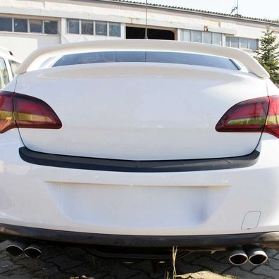 Ladekantenschutz für Opel Astra J 2012-2019 Stoßstangenschutz Schwarz Matt ABS