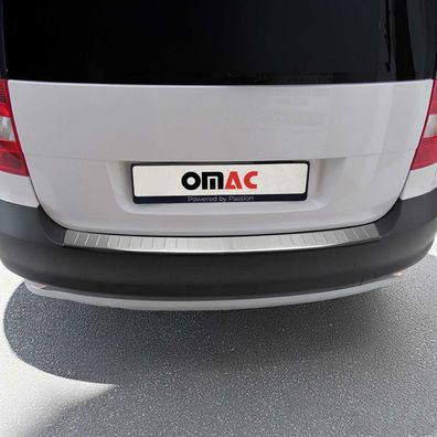Ladekantenschutz Stoßstangenschutz für Skoda Yeti 2009-2013 Edelstahl Gebürstet