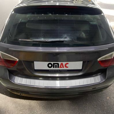 Ladekantenschutz Stoßstange für Skoda Rapid Spaceback 2013-2019 Gebürstet Chrom