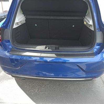 Ladekantenschutz Stoßstangenschutz für Renault Clio 2019-2023 Matt Schwarz ABS