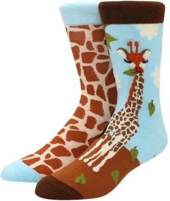 Giraffen Socken - Motiv & Muster - Größe 37-46