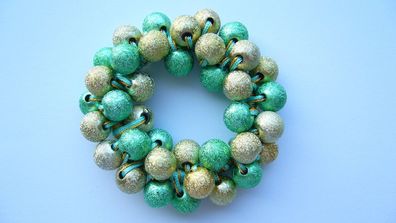 Haargummi Haarschmuck Haarband aus Perlen für Damen Mädchen (Art. Nr. k1 09)