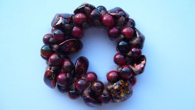 Haargummi Haarschmuck Haarband aus Perlen für Damen Mädchen (Art. Nr. k1 22)